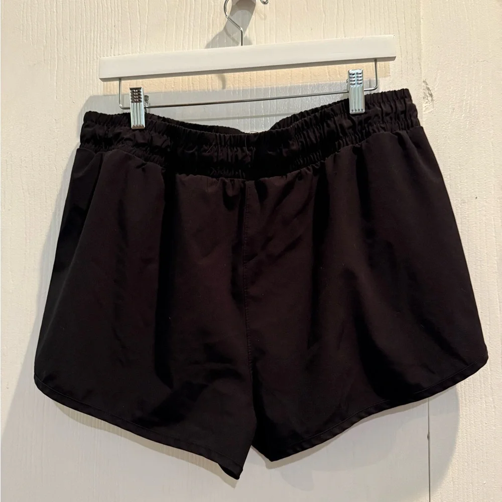 RBX Women's Black Athletic Shorts - Picture 2 of 3